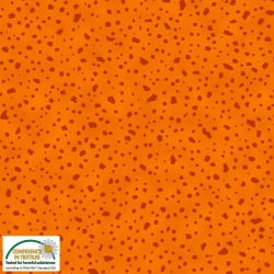 Orange Dots - Quilters Coordinates
